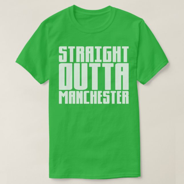 Camiseta Hetero Outta Manchester 1 (Frente do Design)