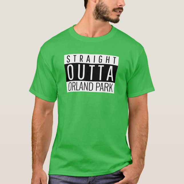 Camiseta Hetero Outta Orland Park Illinois (Frente)