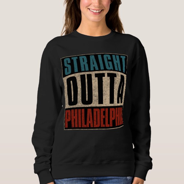 Camiseta Hetero Outta Philadelphia Pennsylvania PA EUA (Frente)