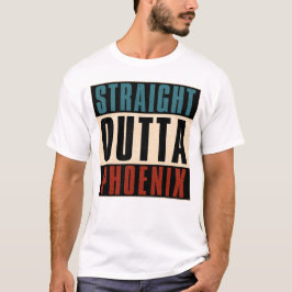 Camiseta Hetero Outta Phoenix Arizona AZ EUA