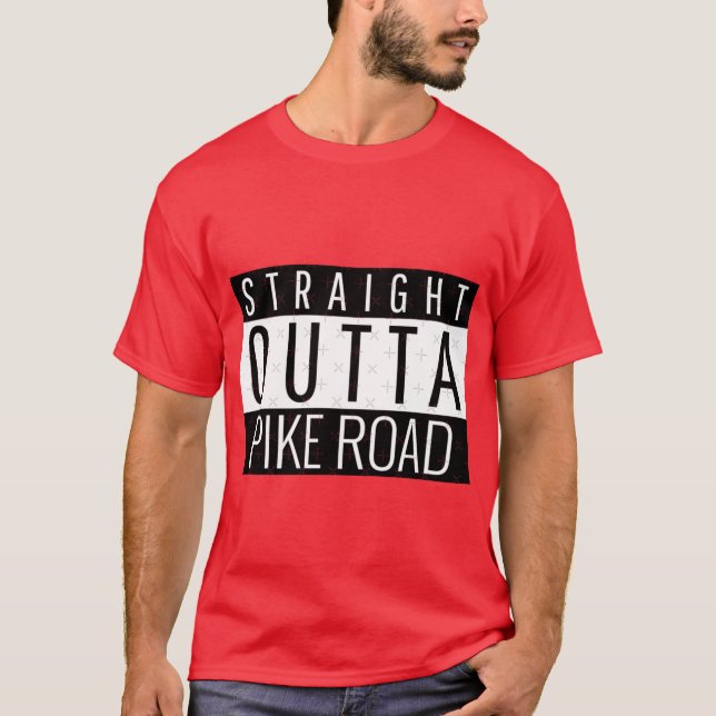 Camiseta Hetero Outta Pike Road Alabama (Frente)