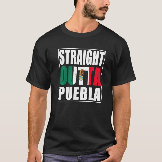 Camiseta Hetero Outta Puebla (Frente)
