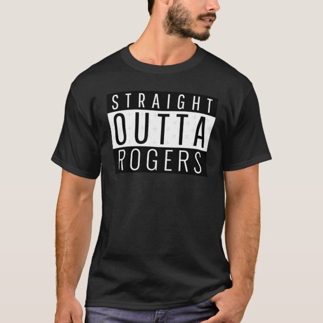 Camiseta Hetero Outta Rogers Arkansas (Frente)