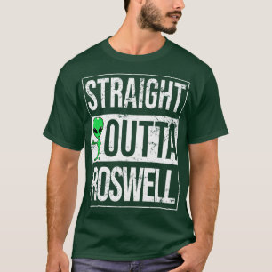 Camiseta Hetero Outta Roswell NM Funny