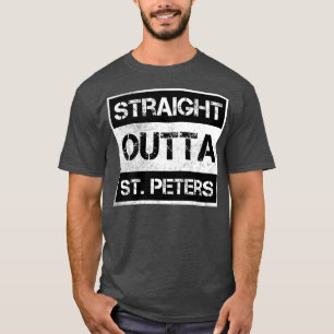 Camiseta Hetero Outta Rua Peters cidade de Missouri Vintage