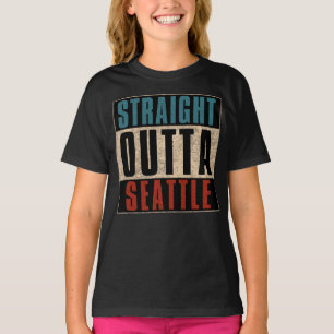 Camiseta Hetero Outta Seattle Washington EUA