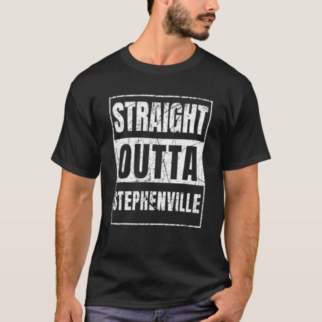 Camiseta Hetero Outta Stephenville (Frente)