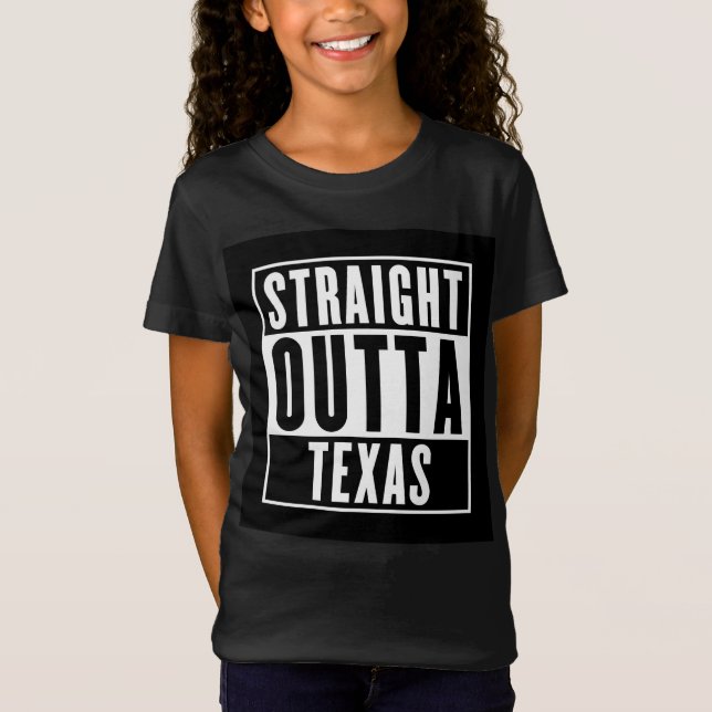 Camiseta Hetero Outta Texas Vintage (Frente)