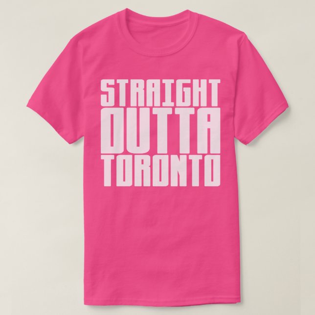 Camiseta Hetero Outta Toronto (Frente do Design)