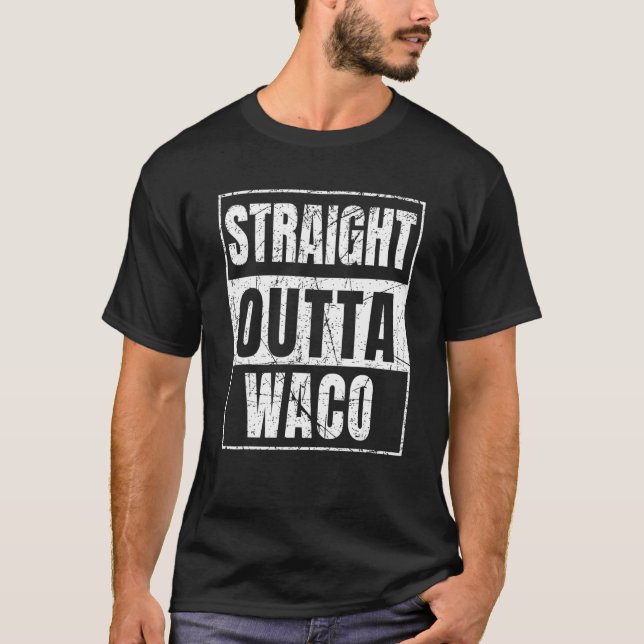 Camiseta Hetero Outta Waco (Frente)
