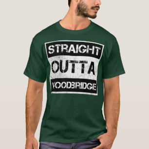 Camiseta Hetero Outta Woodbridge New Jersey Vintage TES