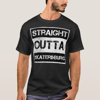 Camiseta Hetero Outta Yekaterinburg Russia Vintage Distrita