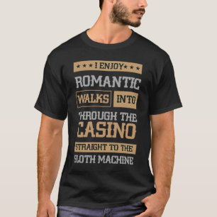 Camiseta Hetero Para A Máquina De Jogo Da Máquina De Slot
