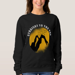 Camiseta Hetero Para O Topo Da Montanha Que Caminha V