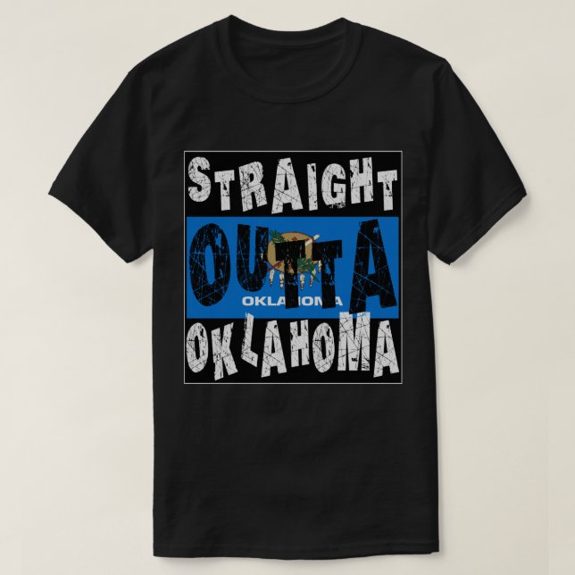 Camiseta HETERO PERSONALIZADO Fora de Oklahoma Meme Tee (Frente do Design)