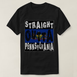 Camiseta HETERO PERSONALIZADO Fora do Membro da Pensilvânia