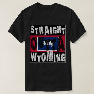 Camiseta Hetero PERSONALIZADO fora do Wyoming Meme Tee