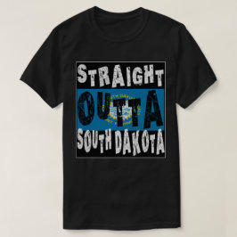 Camiseta HETERO PERSONALIZADO Outta South Dakota Meme Tee