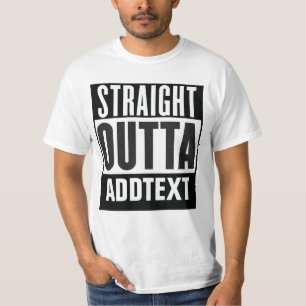 Camiseta Hetero Saída adicione seu texto