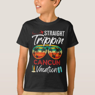 Camiseta Hetero Trippin Cancun Família de Casais do México 