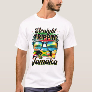 Camiseta Hetero Trippin Jamaica Family Vacinadas Girls Tri