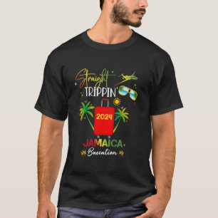Camiseta Hetero Trippin Jamaica Vacation 2024 Birthday Fa