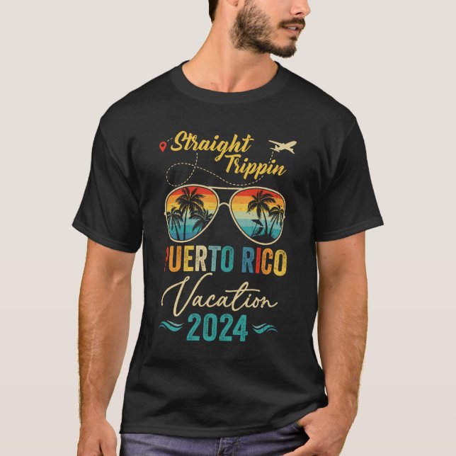 Camiseta Hetero Trippin Porto Rico 2024 Family Summer Va (Frente)