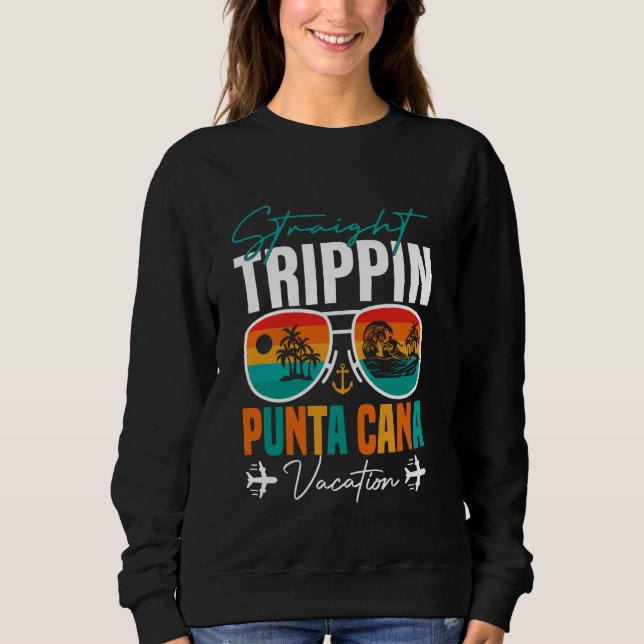 Camiseta Hetero Trippin Punta Cana 2024 Beach Summer Vaca (Frente)