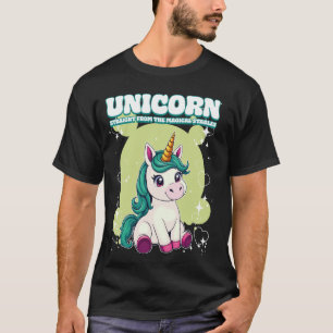 Camiseta Hetero Unicórnio Do Unicórnio Estáveis Mágicos