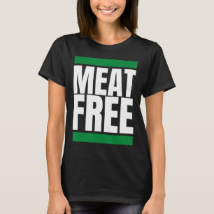Camiseta Hetero Vegan de criação de bovinos isentos de carn