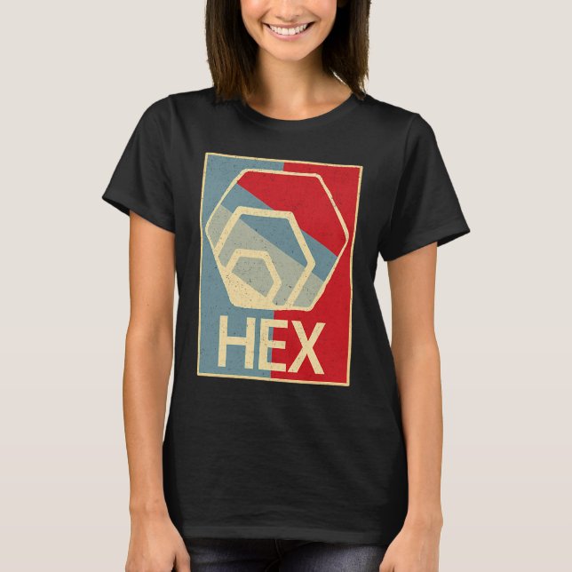 Camiseta HEX Crypto por Richard Heart HEX Investing & Tradi (Frente)