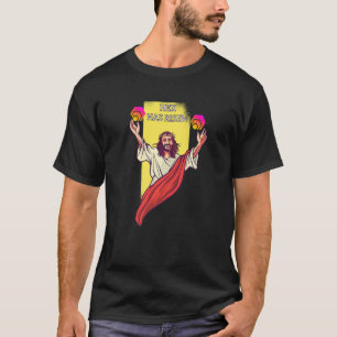Camiseta Hex Crypto Tem Criptomoeda Aumentada Jesus