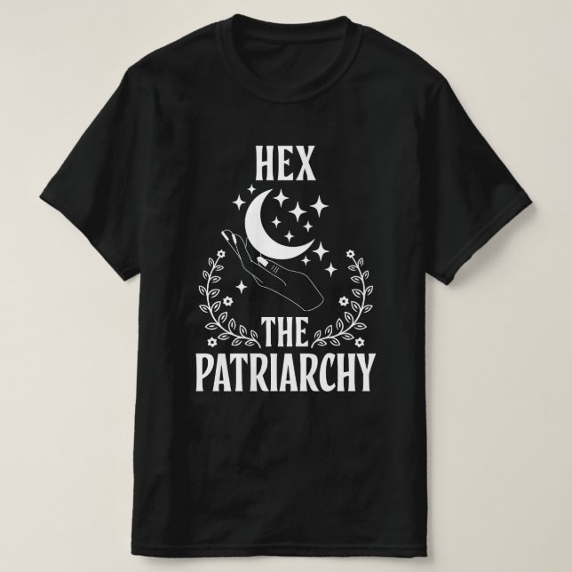 Camiseta Hex, o patriarcado (Frente do Design)