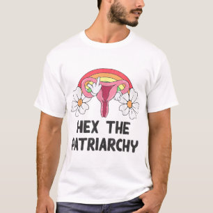 Camiseta Hex O Patriarcado Meu Corpo Minha Escolha Fé Pró-E