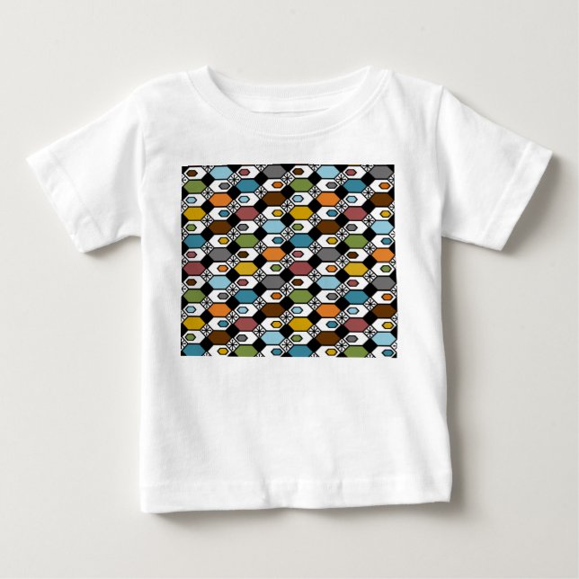 Camiseta Hexágonos e estereótipos (Frente)