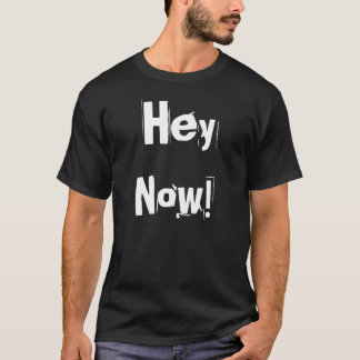 Camiseta Hey agora T preto