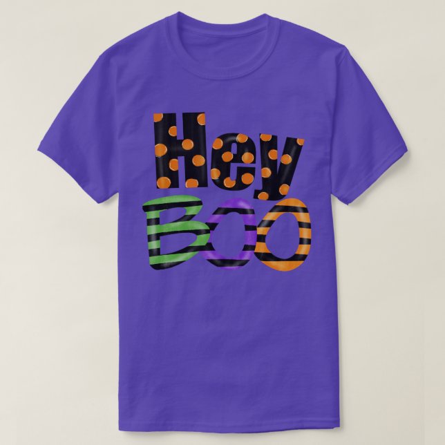 CAMISETA HEY BOO (Frente do Design)