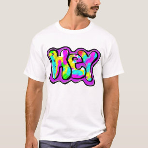 Camiseta hey e adeus