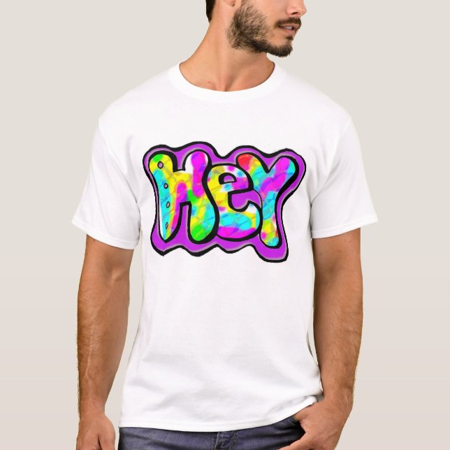 Camiseta hey e adeus (Frente)