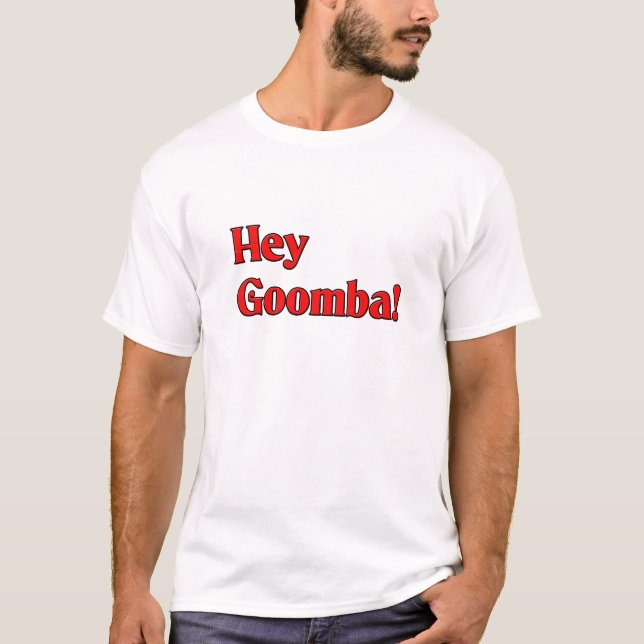 Camiseta Hey Goomba! (Frente)