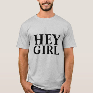 Camiseta Hey menina (casais)