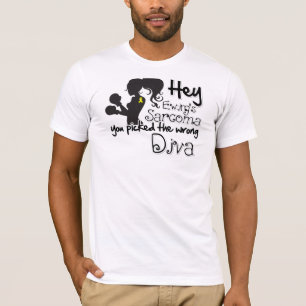 Camiseta Hey Sarcoma de Ewing você escolheu a diva errada