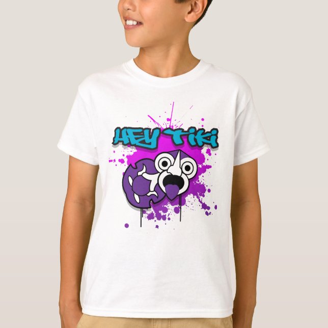 Camiseta Hey T de Tiki (Frente)