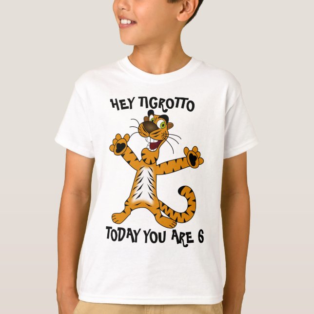 Camiseta HEY TIGROTTO Aniversariante (Frente)