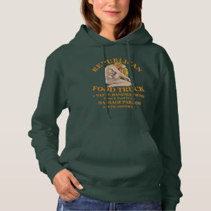 Camiseta HG REPUBLICAN MASSAGE PARLOR NASTY HANDMA