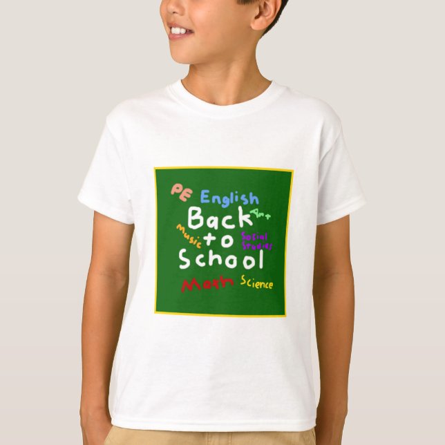 Camiseta HI54EDU de volta à escola (Frente)