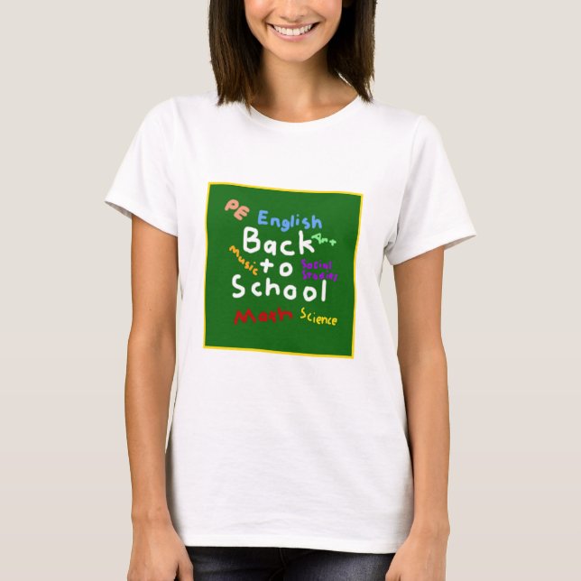 Camiseta HI54EDU de volta à escola (Frente)