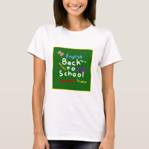 Camiseta HI54EDU de volta à escola