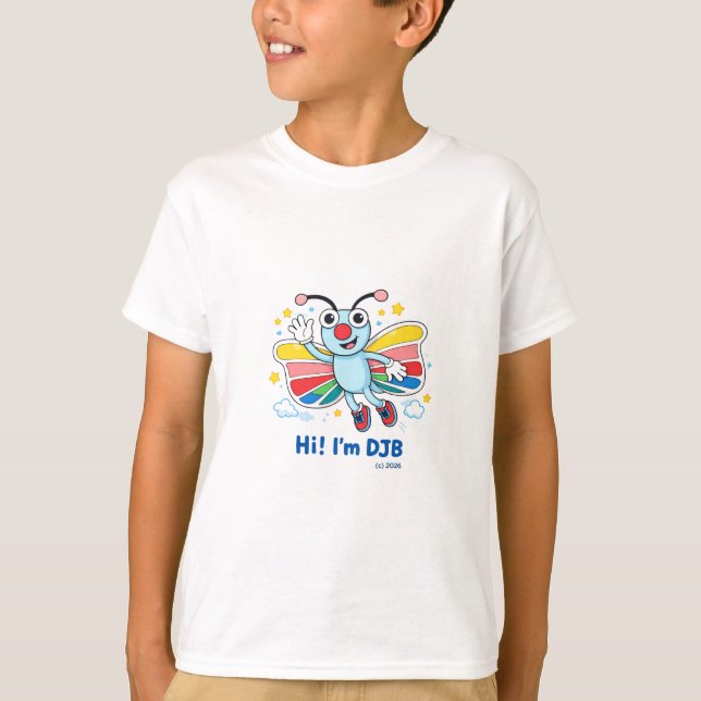 Camiseta Hi, I'm DJ (Frente)