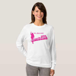 Camiseta "Hi Kamala" - Camisa-T feminina (comprida com slog
